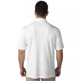 Adidas CLIMACOOL® ENGINEERED STRIPED POLO WHITE/STONE/SHOCKGREEN pánske tričko