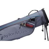 TaylorMade Quiver Pencil Stand Bag 2018 Gray/Aqua