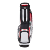 Callaway Chev Dry Stand Bag white/black/fire red