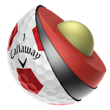 Callaway Chrome Soft Truvis 2016 white/red 12ks lopty