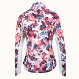 Callaway Brushed Floral Printed Sun Protection Top Brilliant White