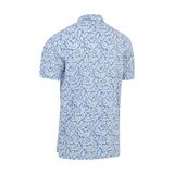 Callaway Filtered Floral Print Polo Bright White