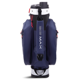 BigMax Dri Lite Silencio 2 Cart Bag Navy/silver/red