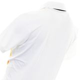 Nike MOMENTUM FLY FRAMING BLOCK White/Vivid orange pánske tričko