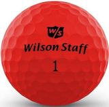 Wilson Staff Duo Optix Golf Balls Red