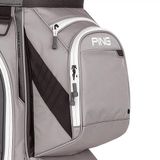 Ping Traverse Cart Bag Heather grey/black/white
