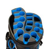 XXIO Premium Waterproof Cart Bag Black/White /Blue