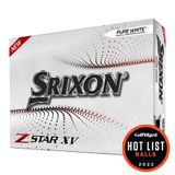 SRIXON Z-STAR XV PURE WHIT 12KS LOPTY s potlačou