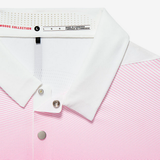 Nike TW VL Max Hypercool Print Polo White/Pink pánske tričko