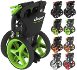 Clicgear 3.5+ vozík čierny/zelené kolieska + DARČEK