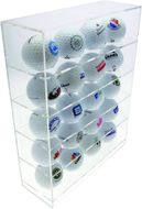 20 ball perspex golf display