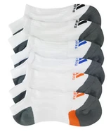 Adidas Comfort Low white/blue/black/orange 3 páry ponožky