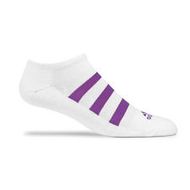 Adidas Tour Performance No Show Ladies white/purple ponožky