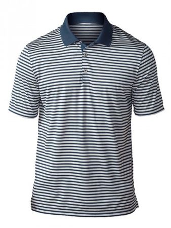 Adidas Tournament Stripe MIDBLUE/STONE tričko