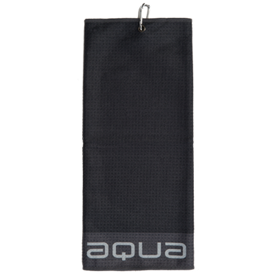 Bigmax Aqua Trifold Towel Black/charcoal