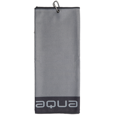 Bigmax Aqua Trifold Towel Grey/charcoal
