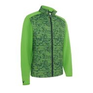 Callaway Abstract Camo Print Mixed Media Golf Jacket Online Lime