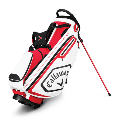 Callaway Chev Stand Bag 2019 red/white/black