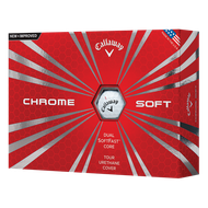 Callaway Chrome Soft 2016 12ks Lopty s potlačou