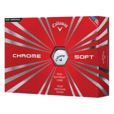 Callaway Chrome Soft 2016 12ks Lopty s potlačou