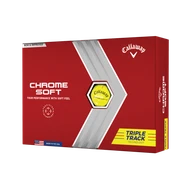 Callaway Chrome Soft Triple track 2023 yellow lopty 3+1 zadarmo (48ks)