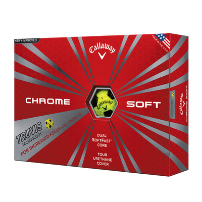 Callaway Chrome Soft Truvis 2016 yellow/black 12ks lopty