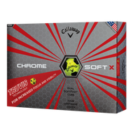 Callaway Chrome Soft X TRUVIS Yellow/black 12ks lopty