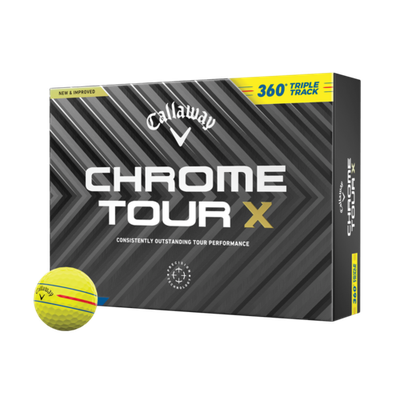 Callaway Chrome Tour X 360 Triple Track Yellow 2024 lopty