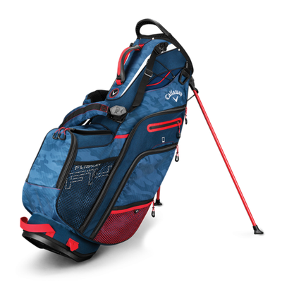 Callaway Fusion 14 Stand Bag 2019 camo/red/white
