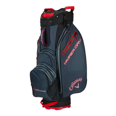 Callaway HyperDry 19 Cart bag titanium/ black/red