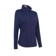 Callaway Quilted Knit Stretch Pullover Peacoat