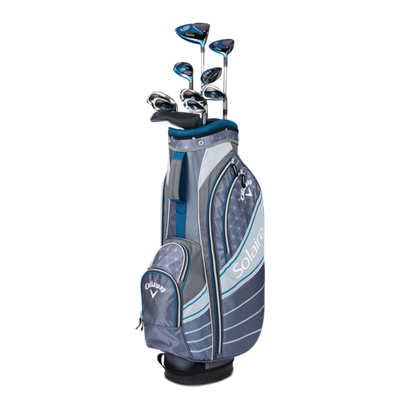 Callaway Solaire grafit niagara blue dámsky kompletný golfový set