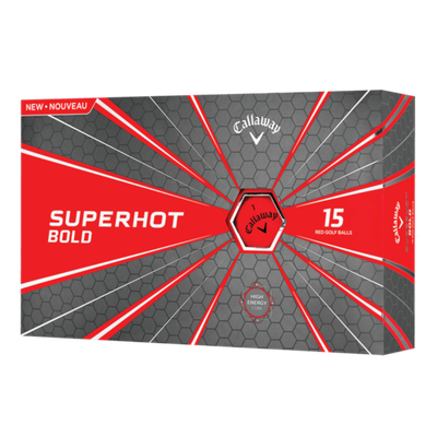 Callaway Superhot Bolt matte red 2018 15ks lopty
