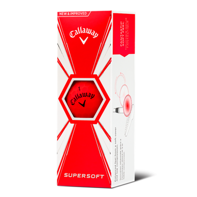 Callaway Supersoft red bold 3ks lopty