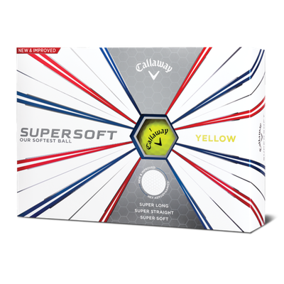 Callaway Supersoft yellow 12ks lopty