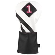 Callaway Vintage Headcover Driver white/black/pink