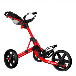 Clicgear 3.5+ vozík červený/čierne kolieska + DARČEK