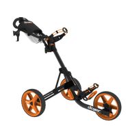 Clicgear 3.5+ vozík čierny/oranžové kolieska + DARČEK