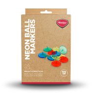 Masters Neon Ball Markers X 12
