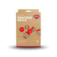 Masters Striped Foam Practice Balls pack 6