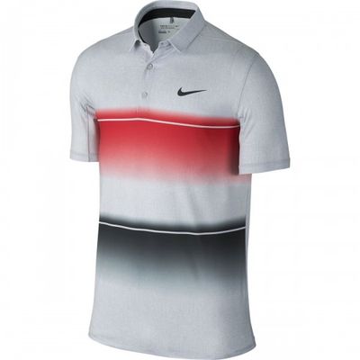 Nike Mobility Stripe University Red/Wolf Gray pánske tričko