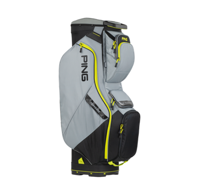Ping Traverse 2023 Cart Bag Iron/Black/Neon Yellow