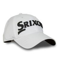 Srixon ball marker - šiltovka biela/čierna