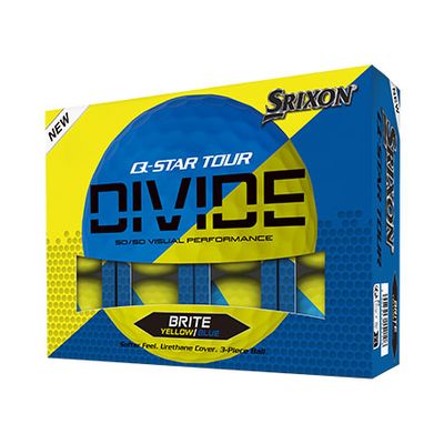 Srixon Q-Star Tour Divide yellow/Blue 12ks lopty