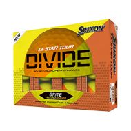 Srixon Q-Star Tour Divide yellow/Orange 12ks lopty