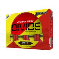 Srixon Q-Star Tour Divide Yellow/Red 12ks lopty