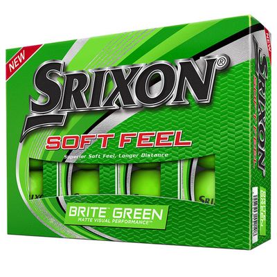 Srixon Softfeel Bride Green 12ks lopty s potlačou
