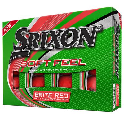 Srixon Softfeel Bride Red 12ks lopty s potlačou