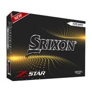 SRIXON Z-STAR PURE WHITE 12KS LOPTY s potlačou