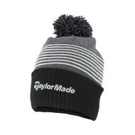 TaylorMade Bobble Beanie čiapka Black/Gray/White